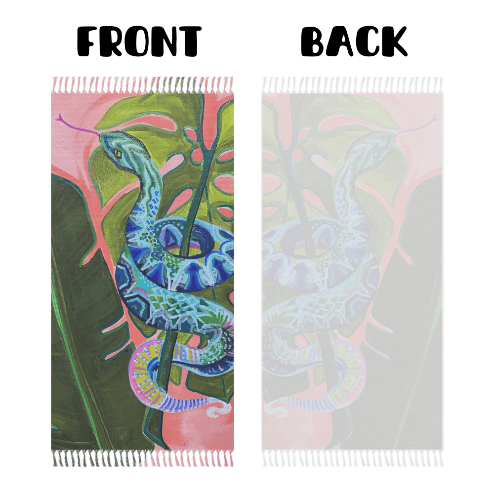Tropical Snake swimwear mockup