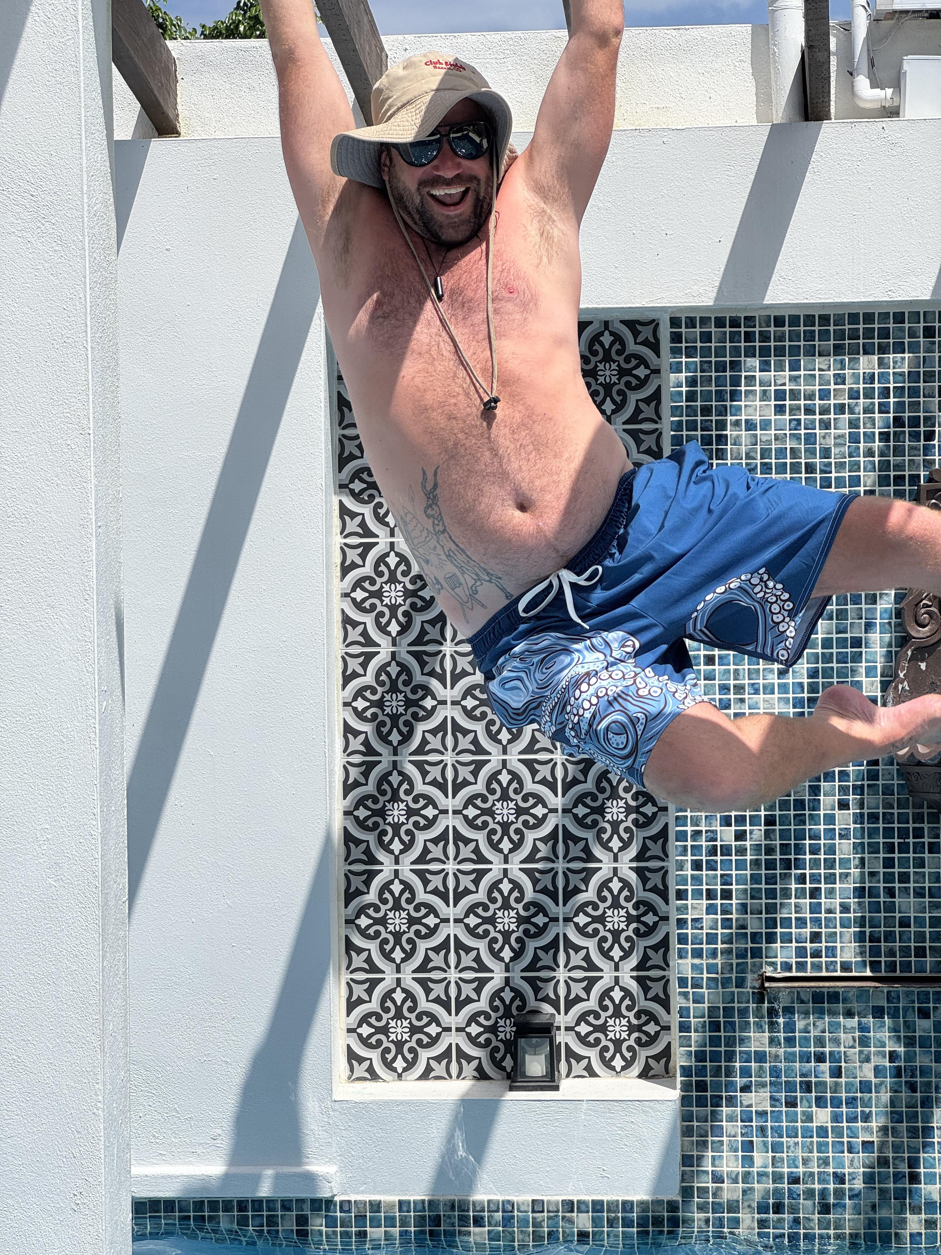 Navy Octopus One-Piece