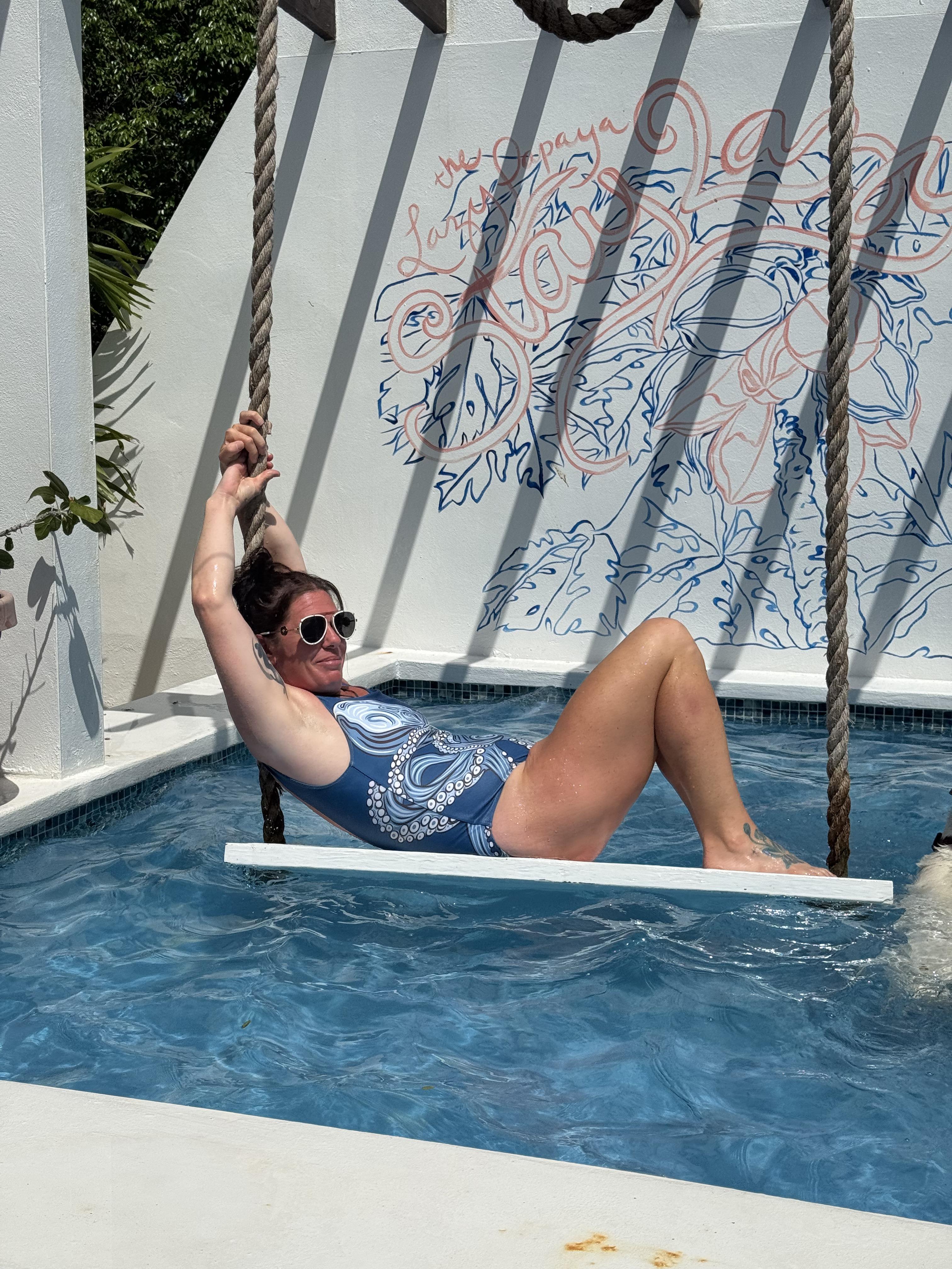 Navy Octopus One-Piece